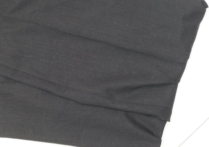 Sergio Rovi Men's Black Trousers 46S Polyester Wool