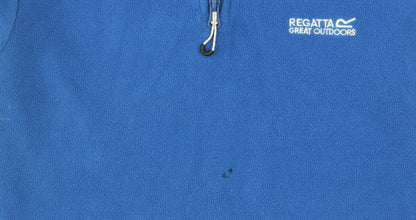 Mens UK Size S Regatta Blue Pullover Sweatshirt
