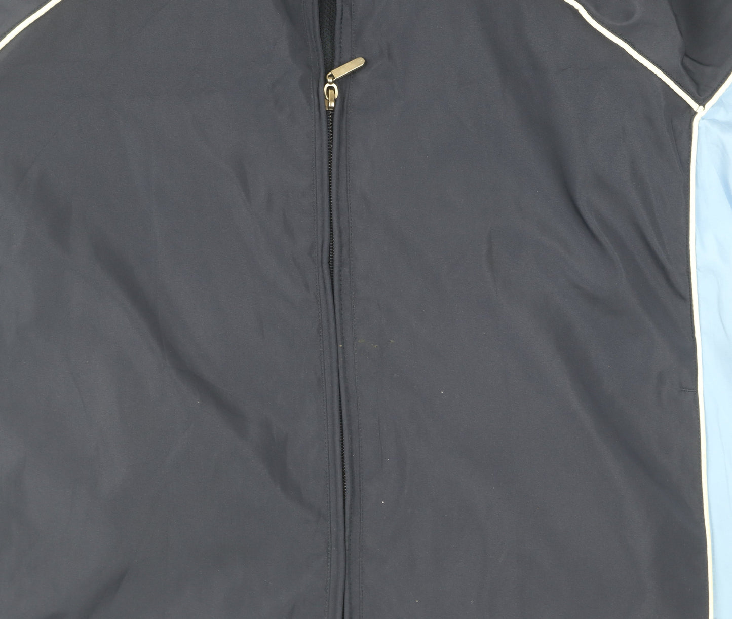 Mens UK Size S Blue Lake Blue Windbreaker Coat