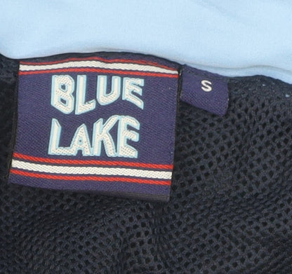 Mens UK Size S Blue Lake Blue Windbreaker Coat