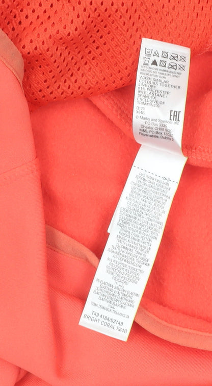 Womens UK Size 8 Marks and Spencer Red Basic Jacket