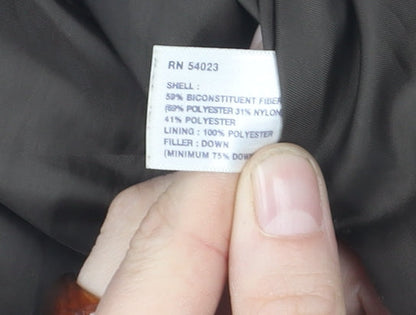 Gap Women's Black Puffer Waistcoat M