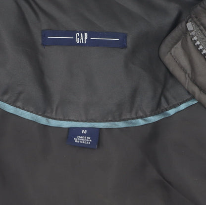 Gap Women's Black Puffer Waistcoat M