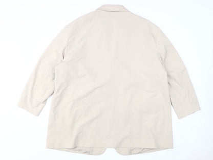 Womens UK Size XL Unknown Regular Beige Blazer