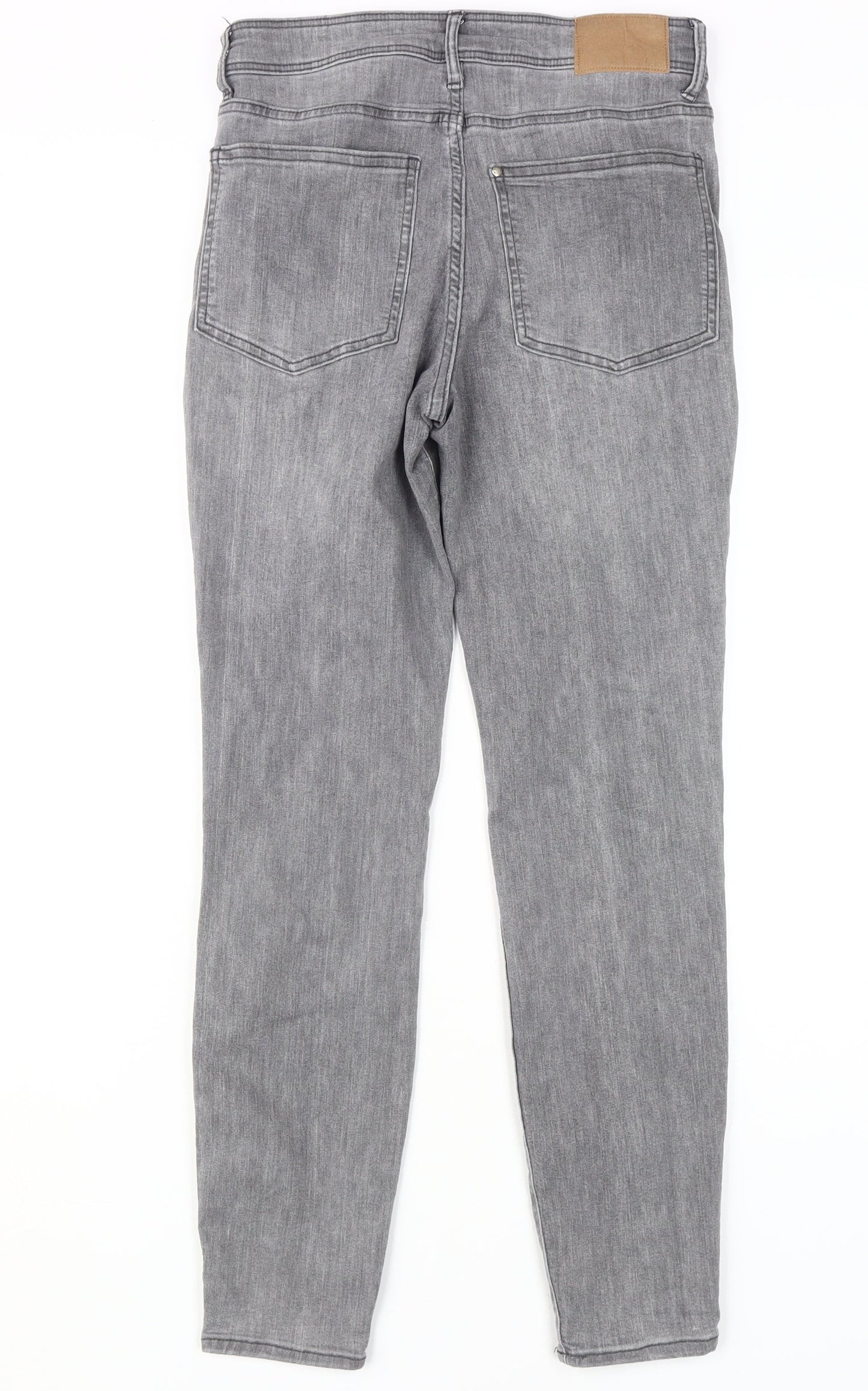 Womens UK Size 8 H&M Slim Fit Skinny Grey Jeans