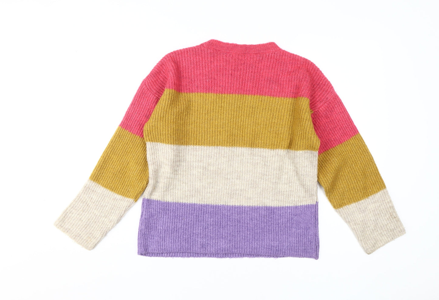 Womens UK Size S Marks and Spencer Multicoloured Pullover Jumper
