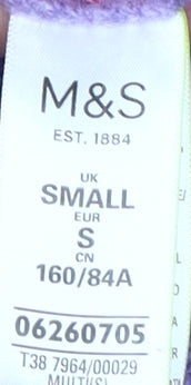 Womens UK Size S Marks and Spencer Multicoloured Pullover Jumper