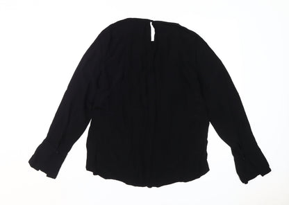 Womens UK Size 10 NEXT Black  Blouse