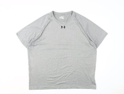 Under Armour Men's Grey 2XL Short Sleeve T-Shirt