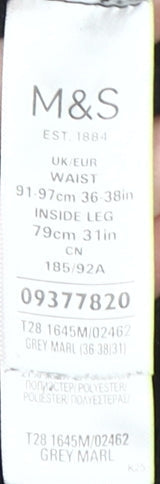 Marks and Spencer Men's Grey Jogger Trousers L