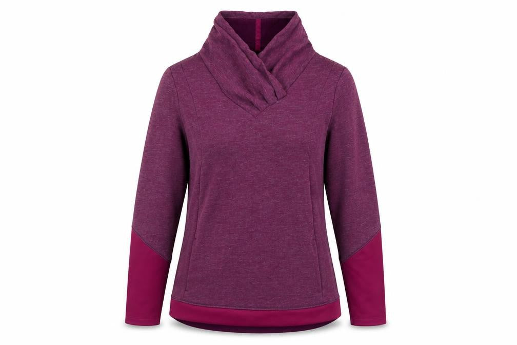Womens UK Size XL DECATHLON Purple Pullover Sweatshirt