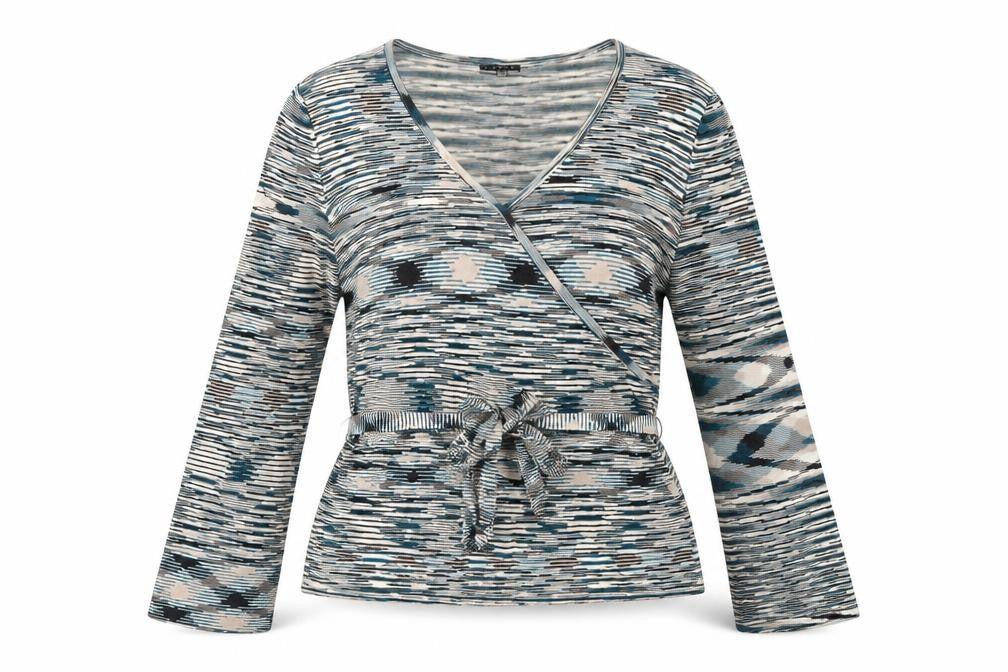Coast Women's Multicoloured Wrap Blouse Size 16