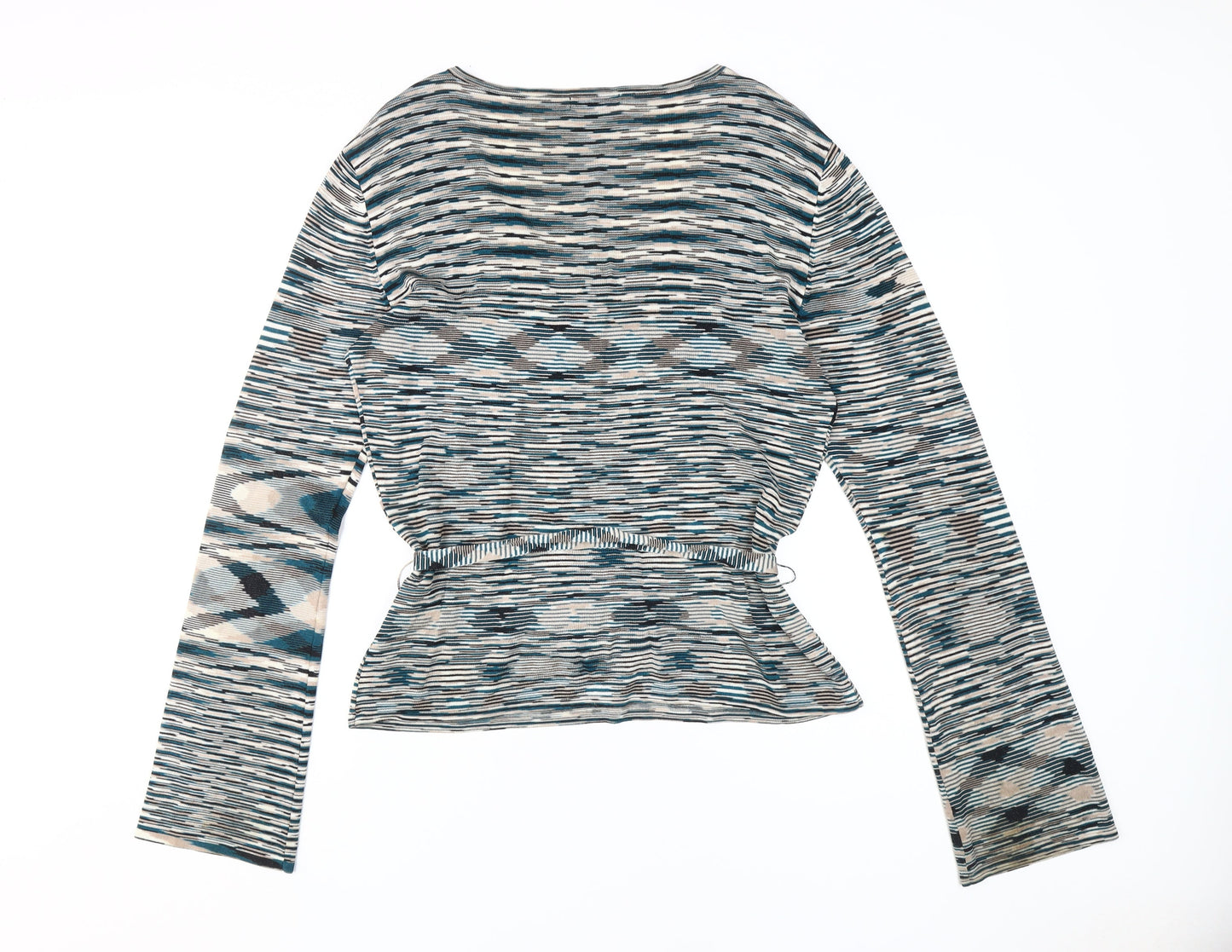 Coast Women's Multicoloured Wrap Blouse Size 16