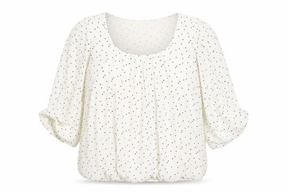 Womens UK Size S Wallis Ivory Basic Blouse