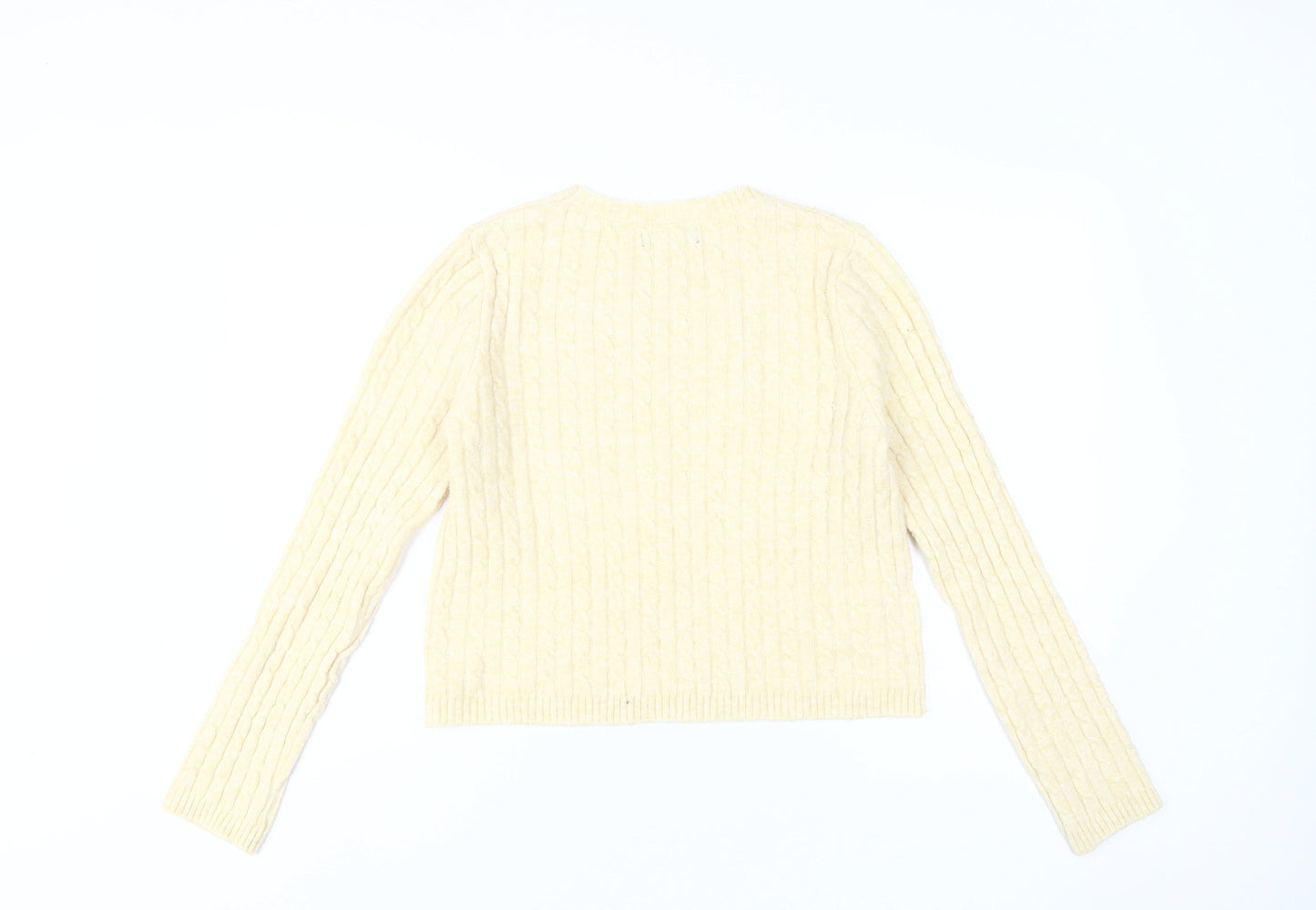 Womens UK Size S MNG Beige Pullover Jumper
