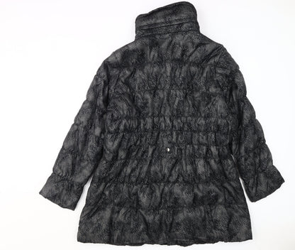 Womens UK Size XL Marks and Spencer Black Puffer Jacket