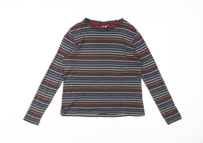 Womens UK Size 10 Oliver Bonas Multicoloured Basic T-Shirt