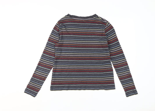 Womens UK Size 10 Oliver Bonas Multicoloured Basic T-Shirt