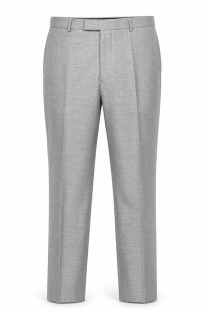 Mens UK Size 38S Austin Reed Slim Fit Dress Pants Grey Trousers