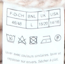 Damart Women's Beige Collared Pullover Jumper L