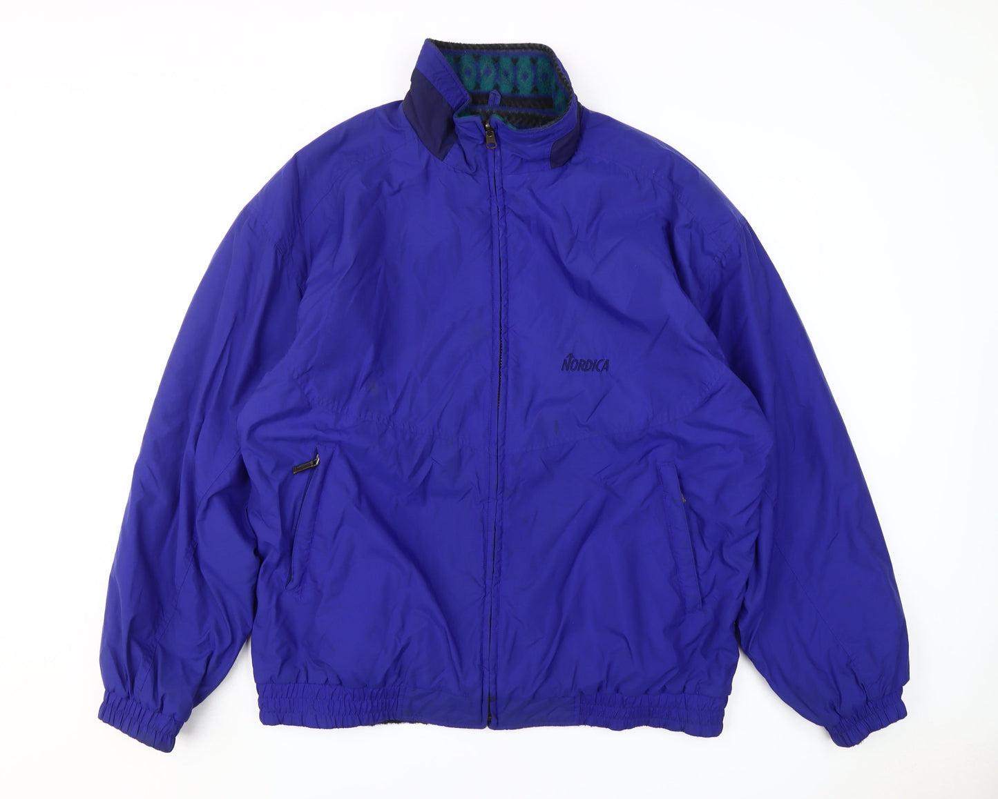 Mens UK Size 2XL Nordica Blue Basic Jacket
