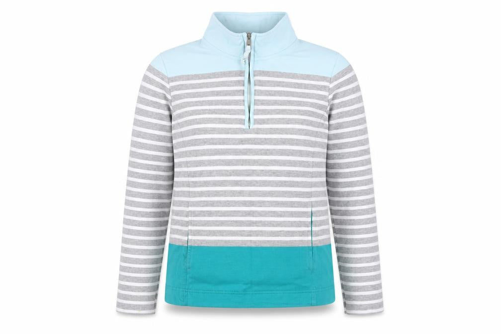 Womens UK Size 10 Cotton Traders Multicoloured Pullover Sweatshirt