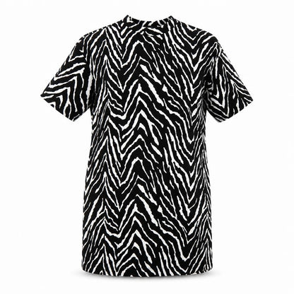 Marks and Spencer Women's Black Animal Print Shift Dress