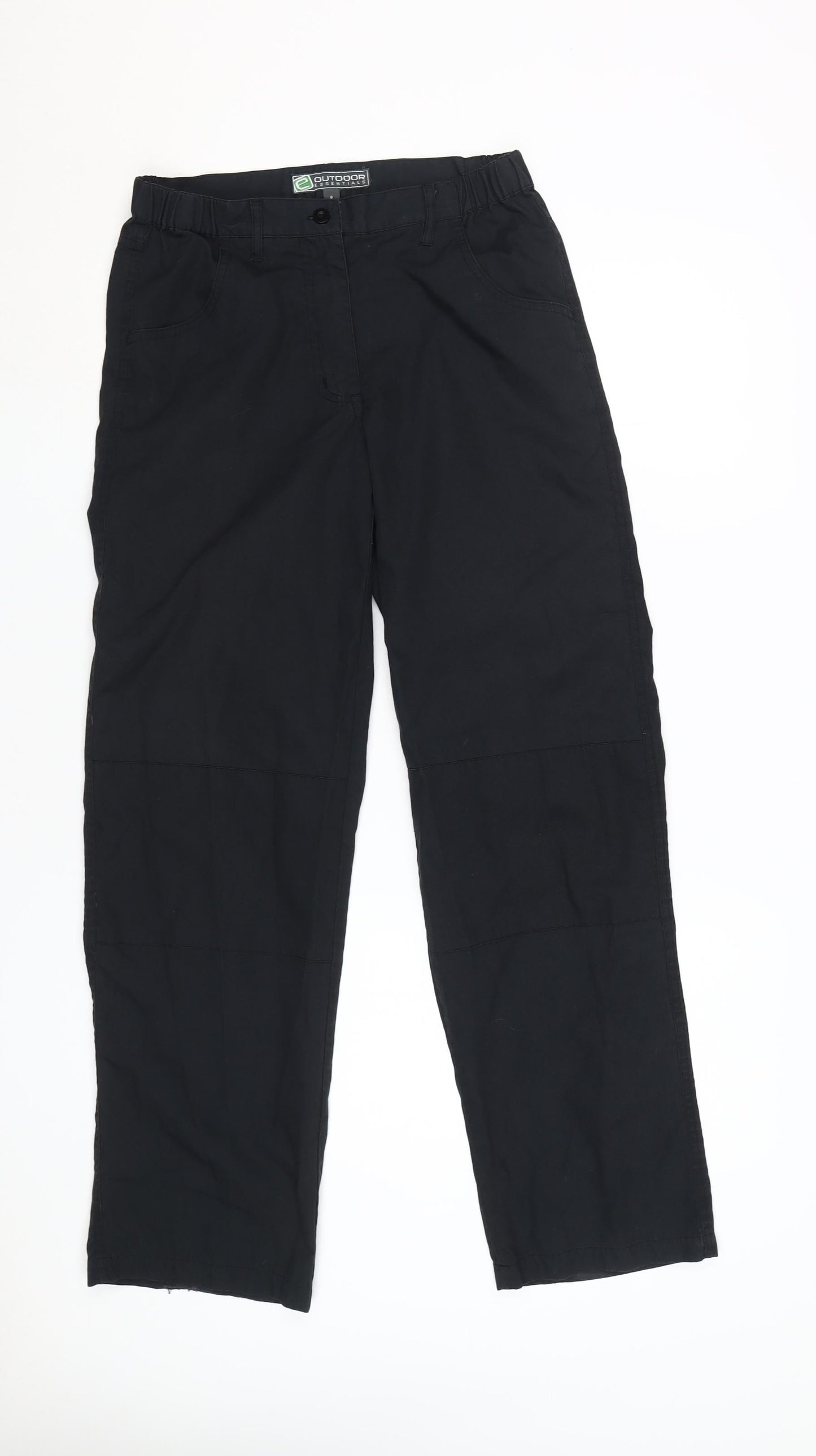 Outdoor Essentials Women's Black Trousers Size 8