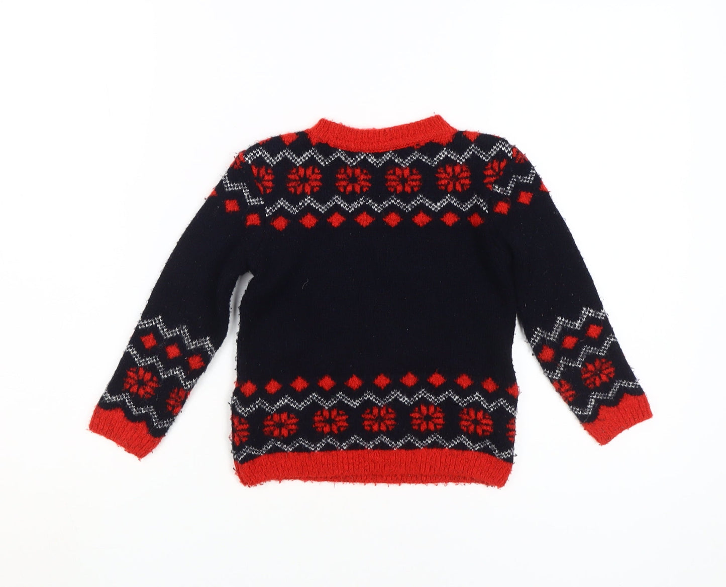 Marks and Spencer Boys Multicoloured Spider-Man Fair Isle Jumper