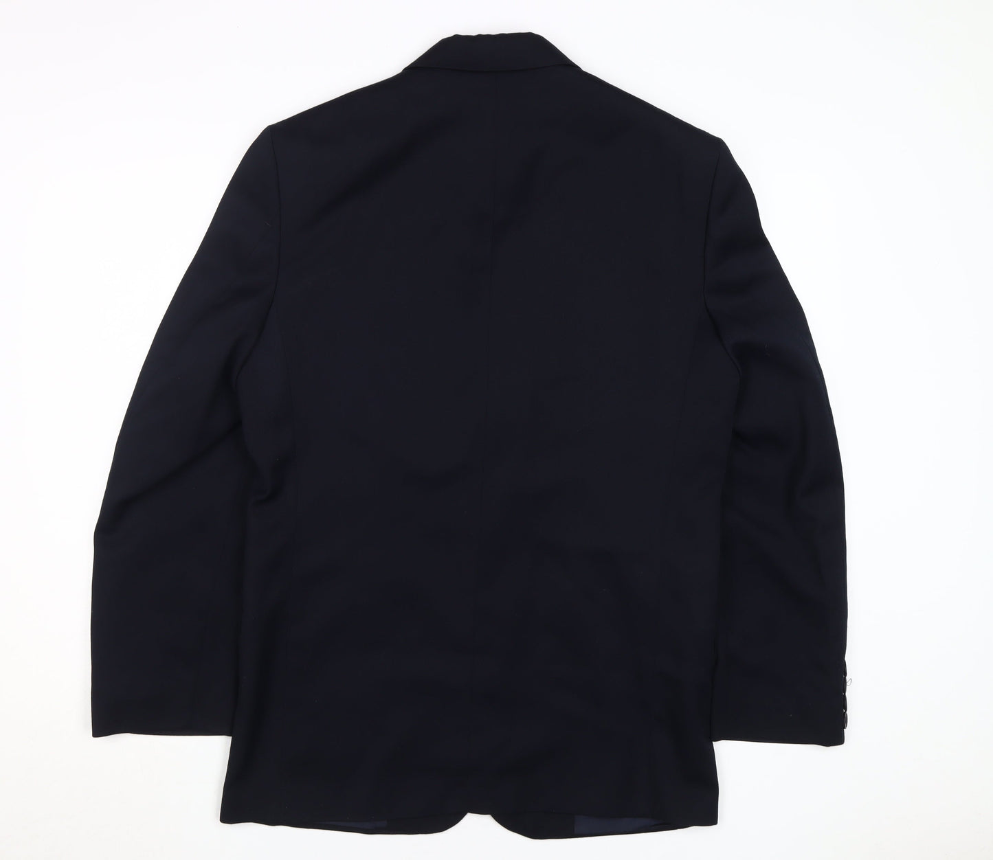 Detail Men's Black Blazer 36R Jacket Formal