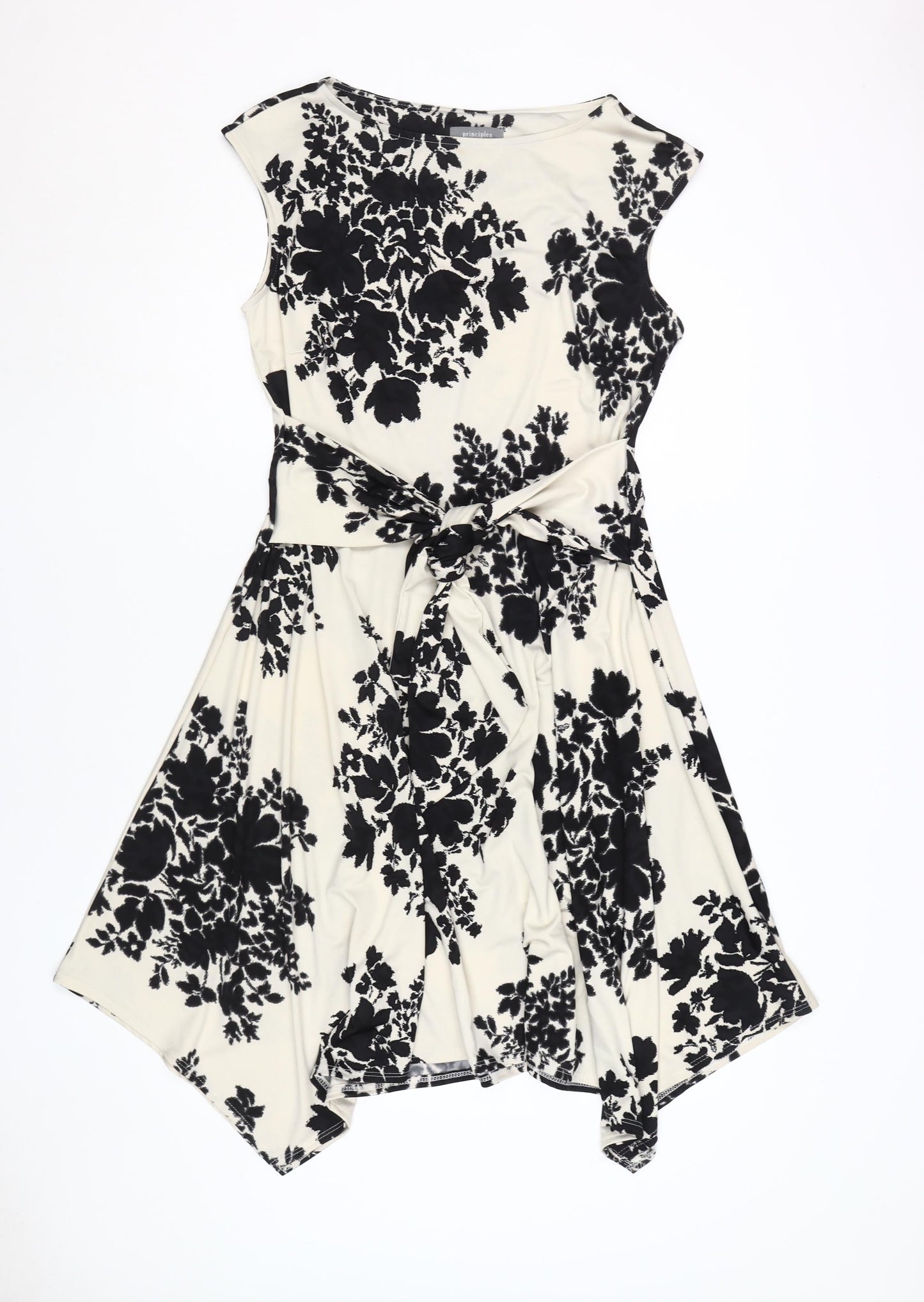 Principles by Debenhams Women's Black Floral Dress - 14