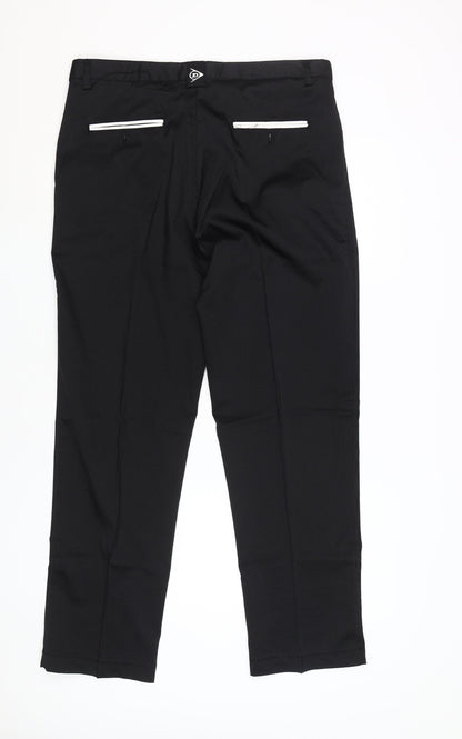 Dunlop Men's Black Dress Pants - Size 36, New