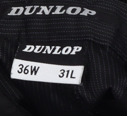 Dunlop Men's Black Dress Pants - Size 36, New