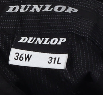 Dunlop Men's Black Dress Pants - Size 36, New