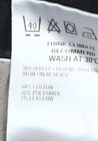 Marks and Spencer Men's Black Corduroy Trousers 36