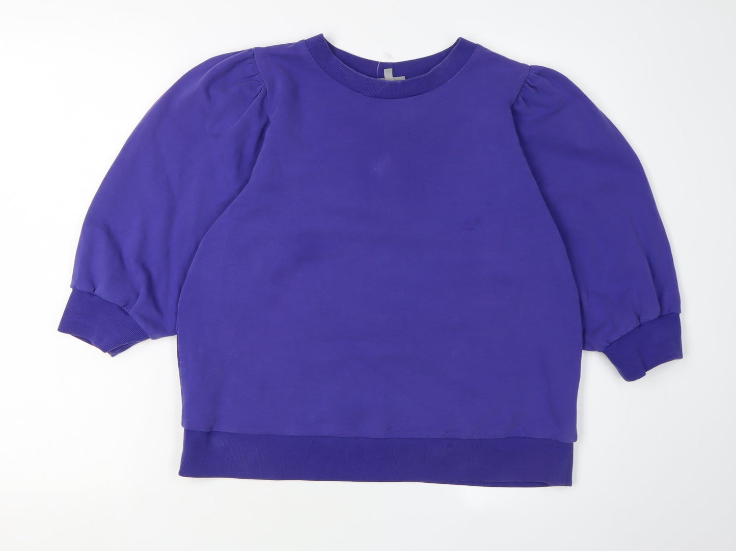 Oliver Bonas Women's Purple Pullover Sweatshirt, Size 12