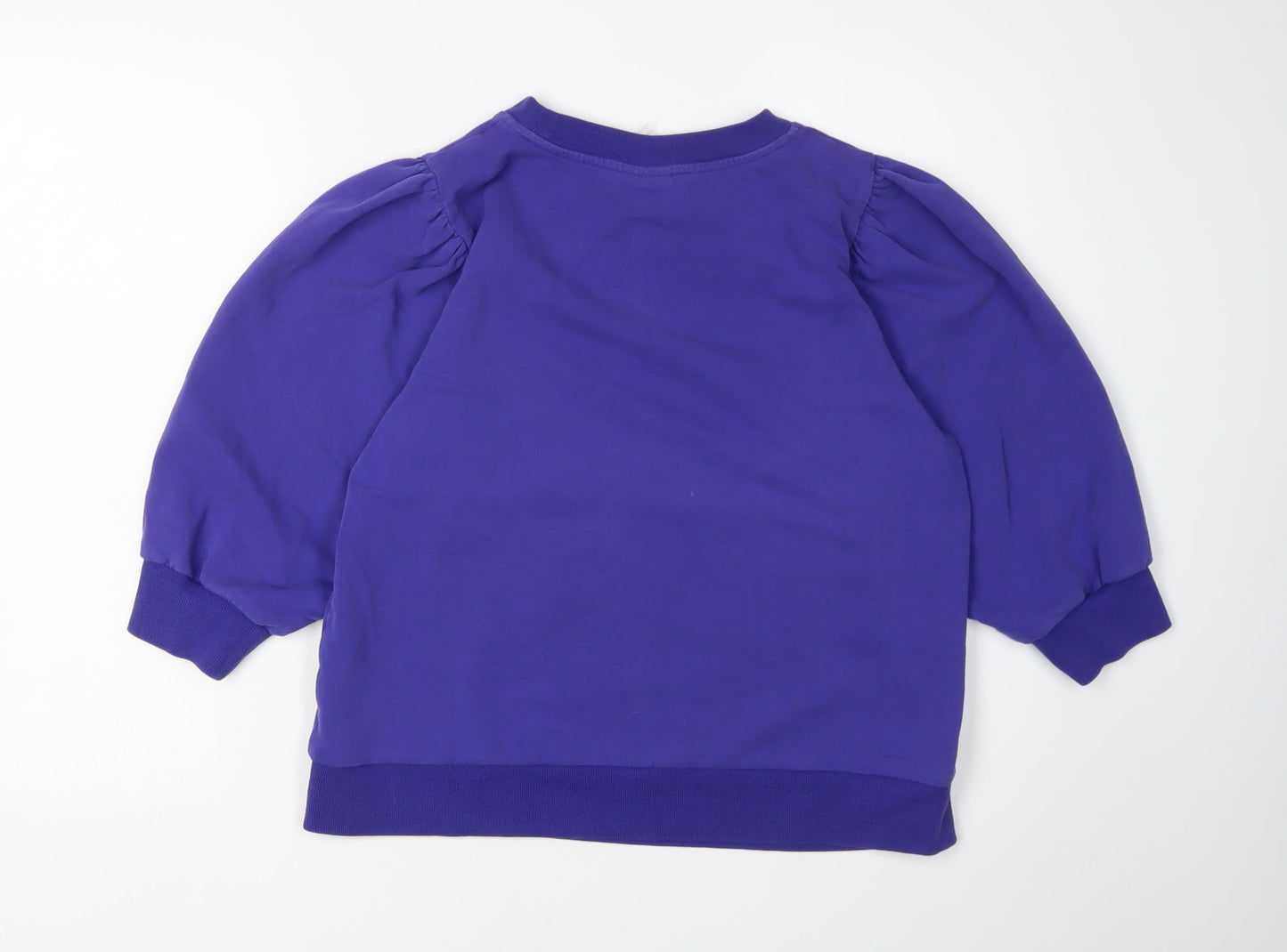 Oliver Bonas Women's Purple Pullover Sweatshirt, Size 12