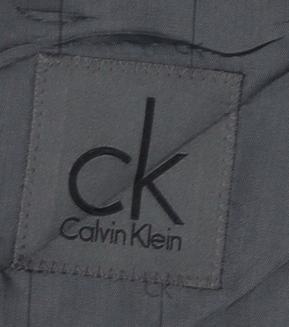 Mens UK Size 48 Calvin Klein Regular Blue Suit Jacket