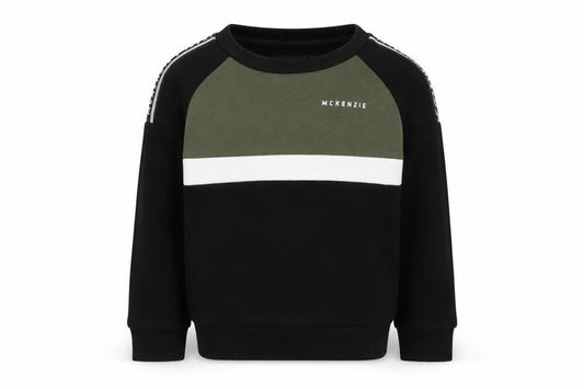 McKenzie Unisex Baby Pullover Jumper, Colourblock, 24 Months
