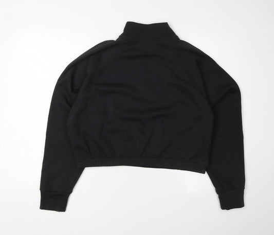 Adidas Women's Black 1/2 Zip Hoodie Size S
