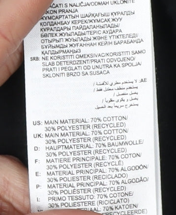 Adidas Women's Black 1/2 Zip Hoodie Size S