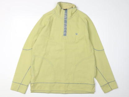 Mens UK Size S Fat Face Green Pullover Sweatshirt