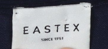 Eastex Women's Blue Stripe Cardigan Size 12