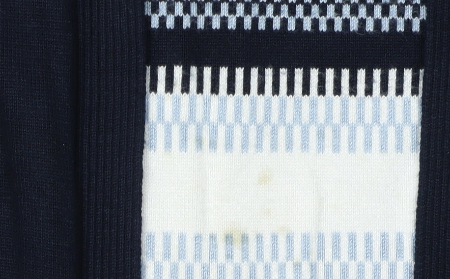 Eastex Women's Blue Stripe Cardigan Size 12