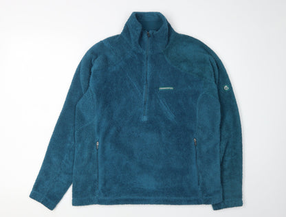 Craghoppers Blue Fleece Pullover Sweatshirt, Size 12