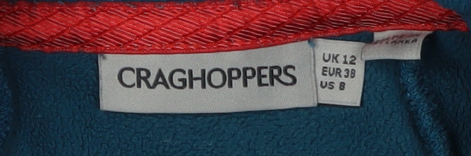 Craghoppers Blue Fleece Pullover Sweatshirt, Size 12
