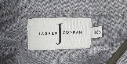 Jasper Conran Men's Green Trousers 36S Flat Front