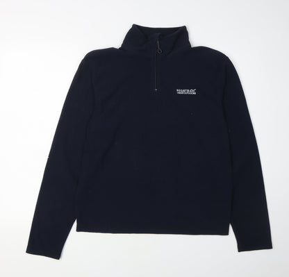 Mens UK Size S Regatta Great Outdoors Black Pullover Sweatshirt