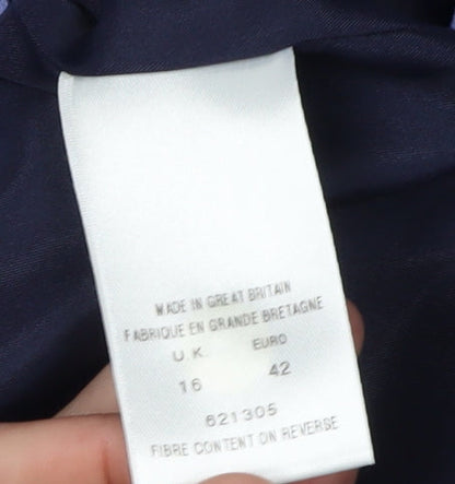 Eastex Women's Blue Blazer, Size 16, Lined