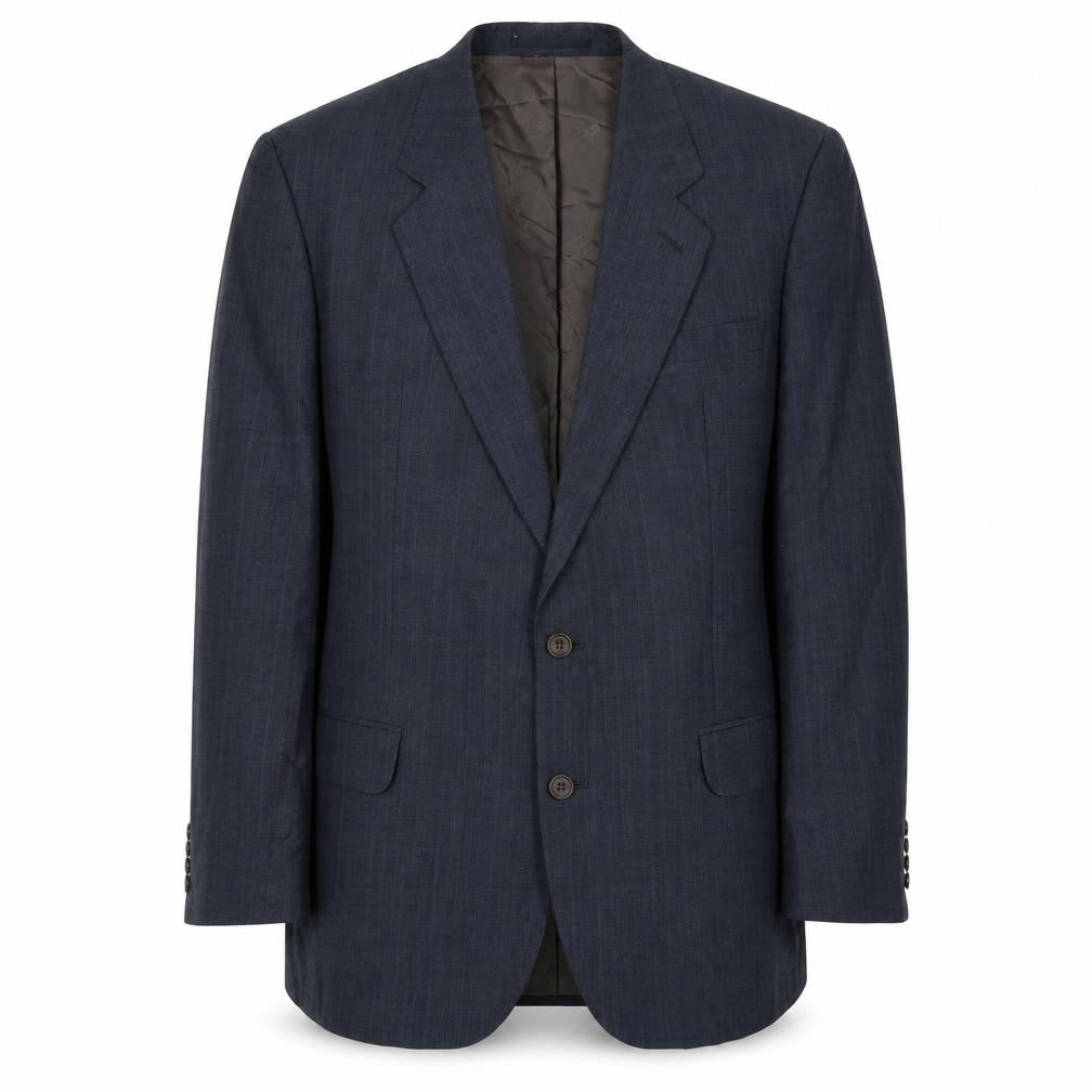 Mens UK Size 42 DAKS Regular Blue Suit Jacket